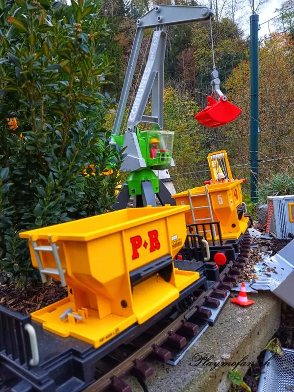 Das Kieswerk an der Gartenbahn – Kieswerk