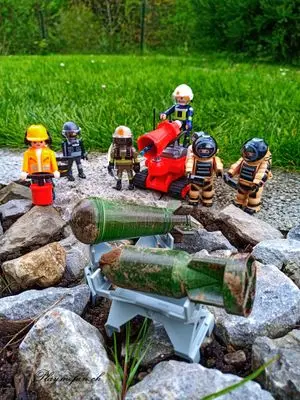 Playmobil Die Gartenbahn – der Bau – Foto 30 von 130