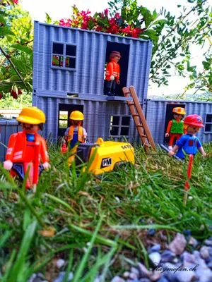 Playmobil Die Gartenbahn – der Bau – Foto 45 von 130