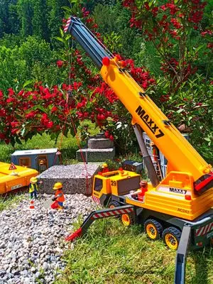 Playmobil Die Gartenbahn – der Bau – Foto 56 von 130
