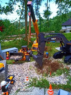 Playmobil Die Gartenbahn – der Bau – Foto 62 von 130