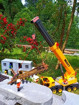 Playmobil Die Gartenbahn – der Bau – Foto 80 von 130