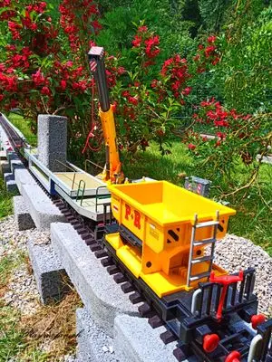 Playmobil Die Gartenbahn – der Bau – Foto 98 von 130