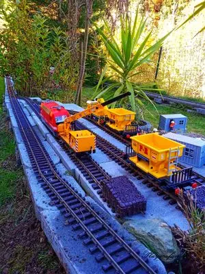 Playmobil Die Gartenbahn – der Bau – Foto 109 von 130