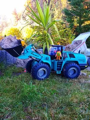 Playmobil Die Gartenbahn – der Bau – Foto 120 von 130