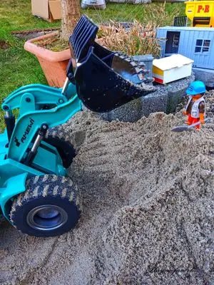 Playmobil Die Gartenbahn – der Bau – Foto 122 von 130