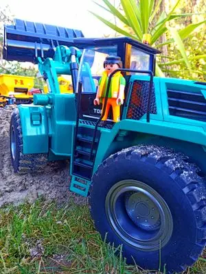 Playmobil Die Gartenbahn – der Bau – Foto 129 von 130