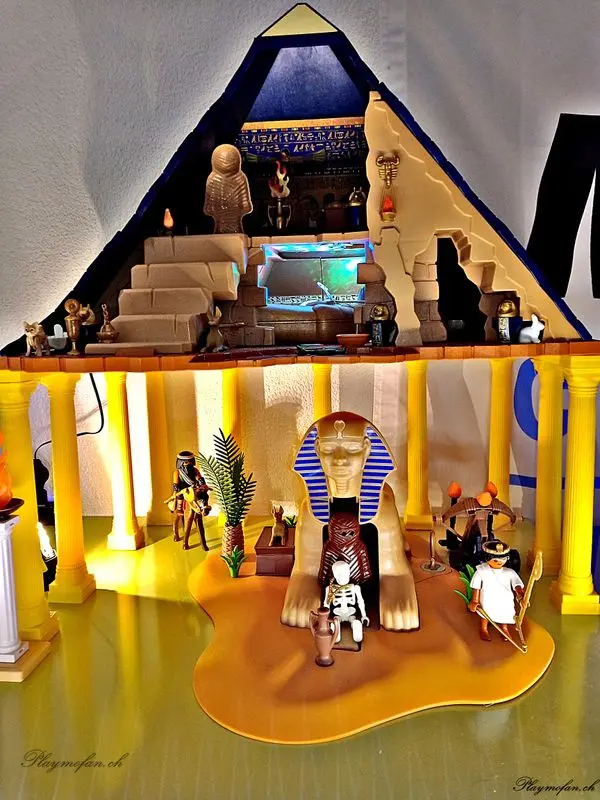 Playmobil Ägypten – Titelbild des Albums (Dioramen)