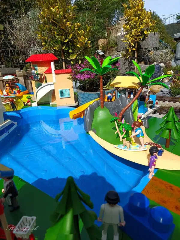 Playmobil Aquapark – Titelbild des Albums (Dioramen)
