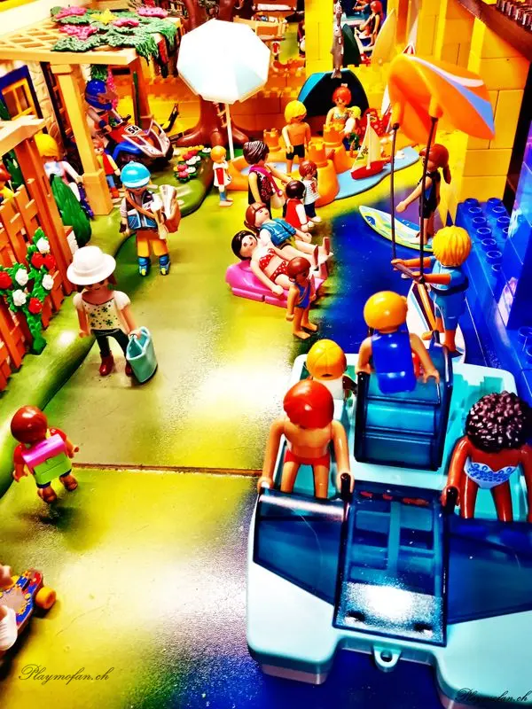 Playmobil Ferien – Titelbild des Albums (Dioramen)