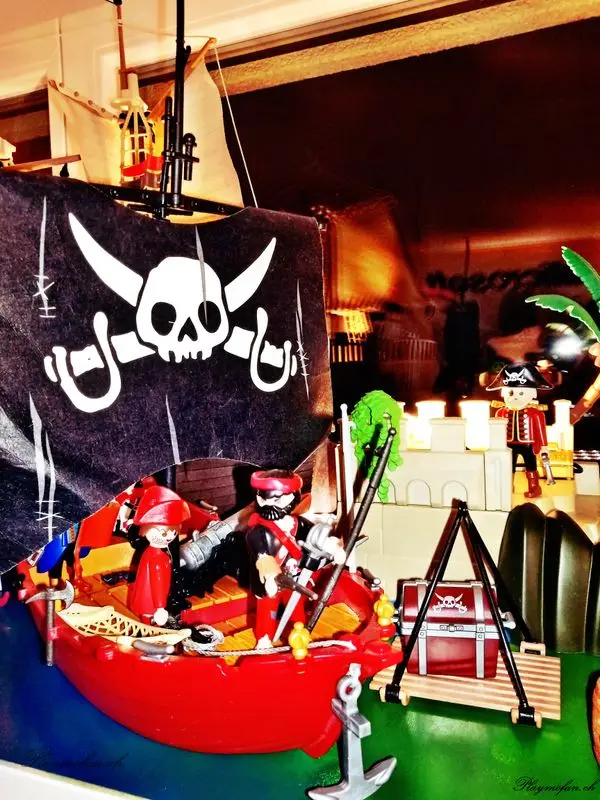 Playmobil Piraten – Titelbild des Albums (Dioramen)