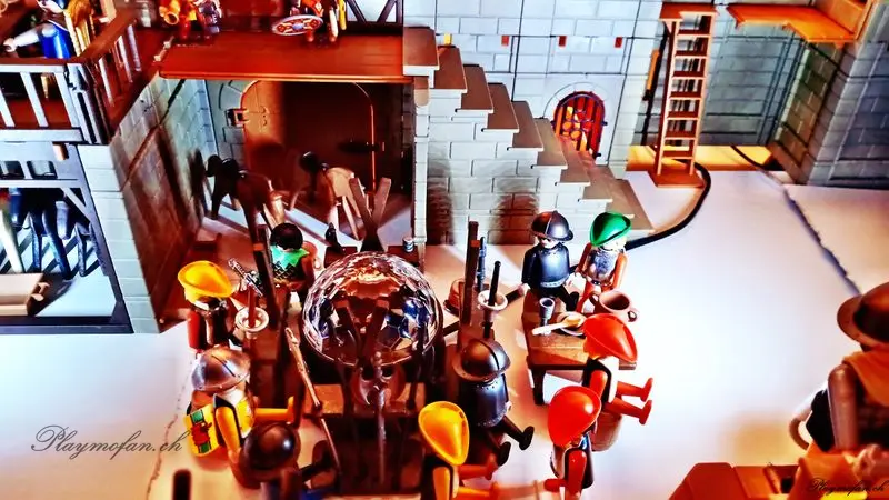 Playmobil Ritter – Titelbild des Albums (Dioramen)