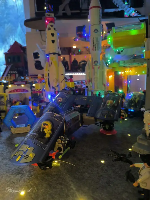 Playmobil Space – Titelbild des Albums (Dioramen)