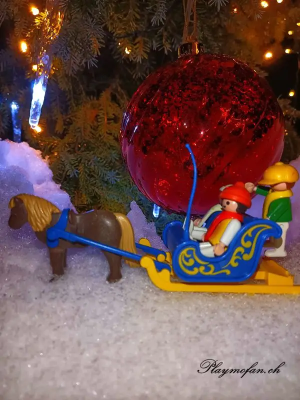 Playmobil Weihnachten – Titelbild des Albums (Dioramen)