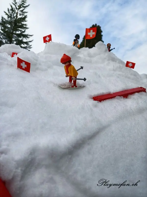 Playmobil Winter – Titelbild des Albums (Dioramen)