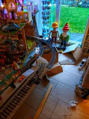 Playmobil Aufbau der Indooranlage – Foto 8 von 16