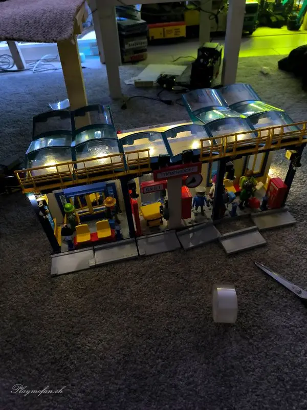 Playmobil Nebenbahnhof im Eigenbau – Titelbild des Albums (Eisenbahn & Gartenbahn)