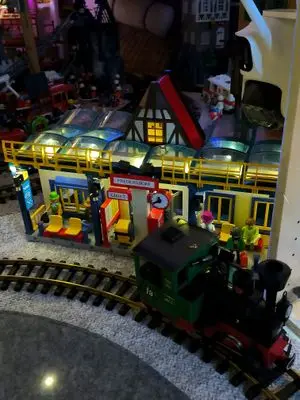 Playmobil Nebenbahnhof im Eigenbau – Foto 12 von 13