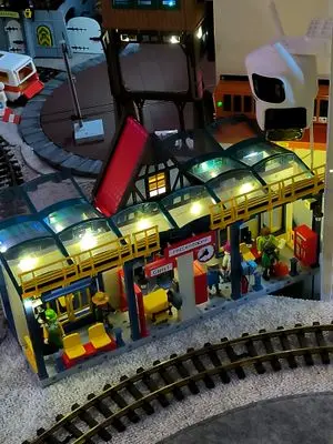 Playmobil Nebenbahnhof im Eigenbau – Foto 13 von 13