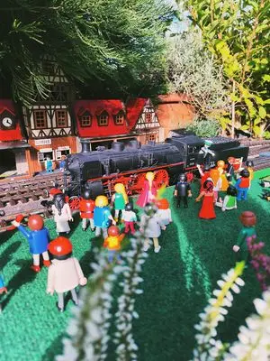 Playmobil Eisenbahn draussen – Foto 26 von 67