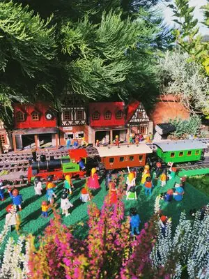 Playmobil Eisenbahn draussen – Foto 33 von 67