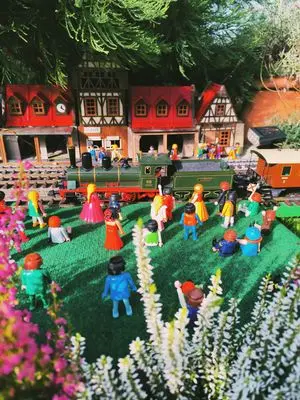 Playmobil Eisenbahn draussen – Foto 44 von 67