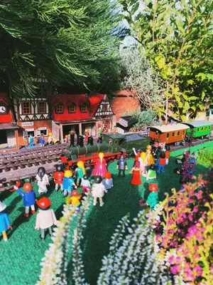 Playmobil Eisenbahn draussen – Foto 45 von 67