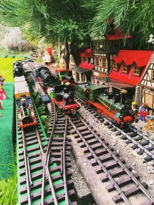 Playmobil Eisenbahn draussen – Foto 53 von 67