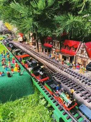Playmobil Eisenbahn draussen – Foto 55 von 67