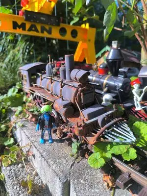 Playmobil Eisenbahn draussen – Foto 60 von 67