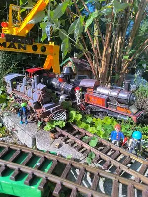 Playmobil Eisenbahn draussen – Foto 63 von 67
