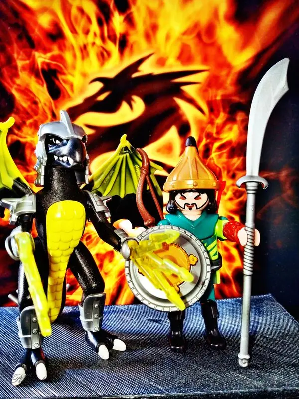 Playmobil Ritter – Titelbild des Albums (Figuren)