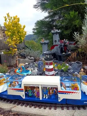 Playmobil Gartenbahn 2022/23 – Foto 53 von 59