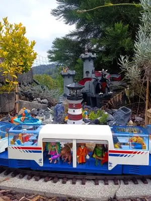 Playmobil Gartenbahn 2022/23 – Foto 54 von 59