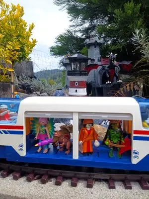 Playmobil Gartenbahn 2022/23 – Foto 55 von 59