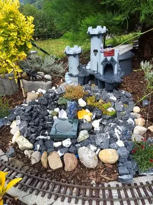 Playmobil Gartenbahn-Aufbau – Foto 1 von 9