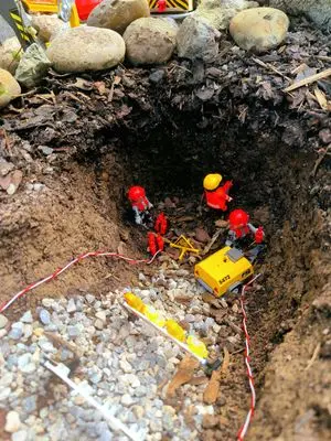 Playmobil Der Neubau des Bahnhofs – Foto 17 von 19