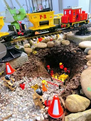 Playmobil Der Neubau des Bahnhofs – Foto 19 von 19