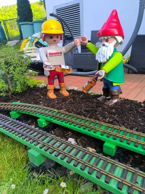 Playmobil Abstellgleis bauen – Foto 15 von 18