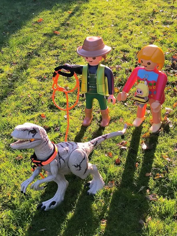 Playmobil Dino-Spaziergang – Titelbild des Albums (Playmo-XXL)