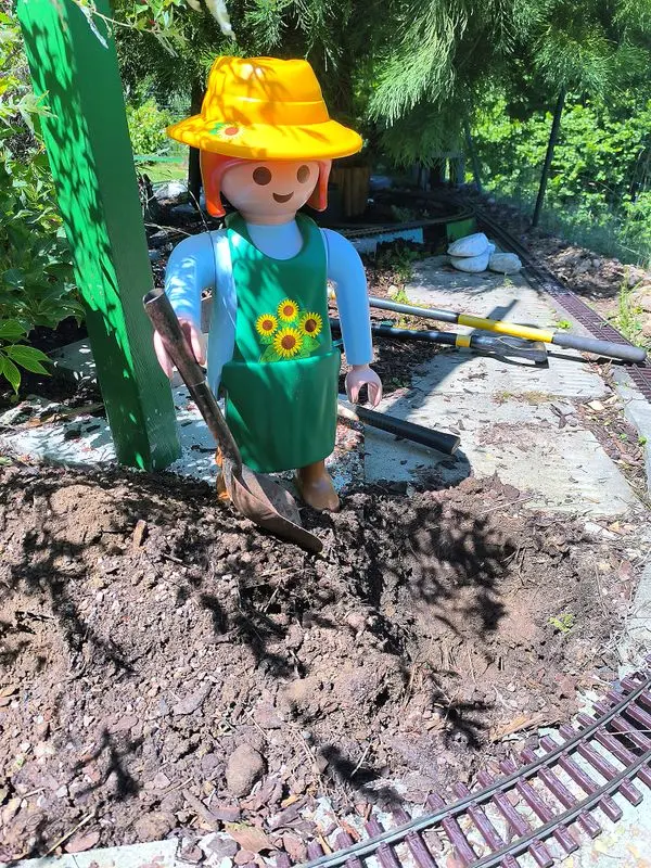 Playmobil Gartenarbeit – Titelbild des Albums (Playmo-XXL)