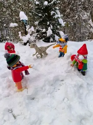Playmobil Schneeballschlacht – Foto 5 von 9